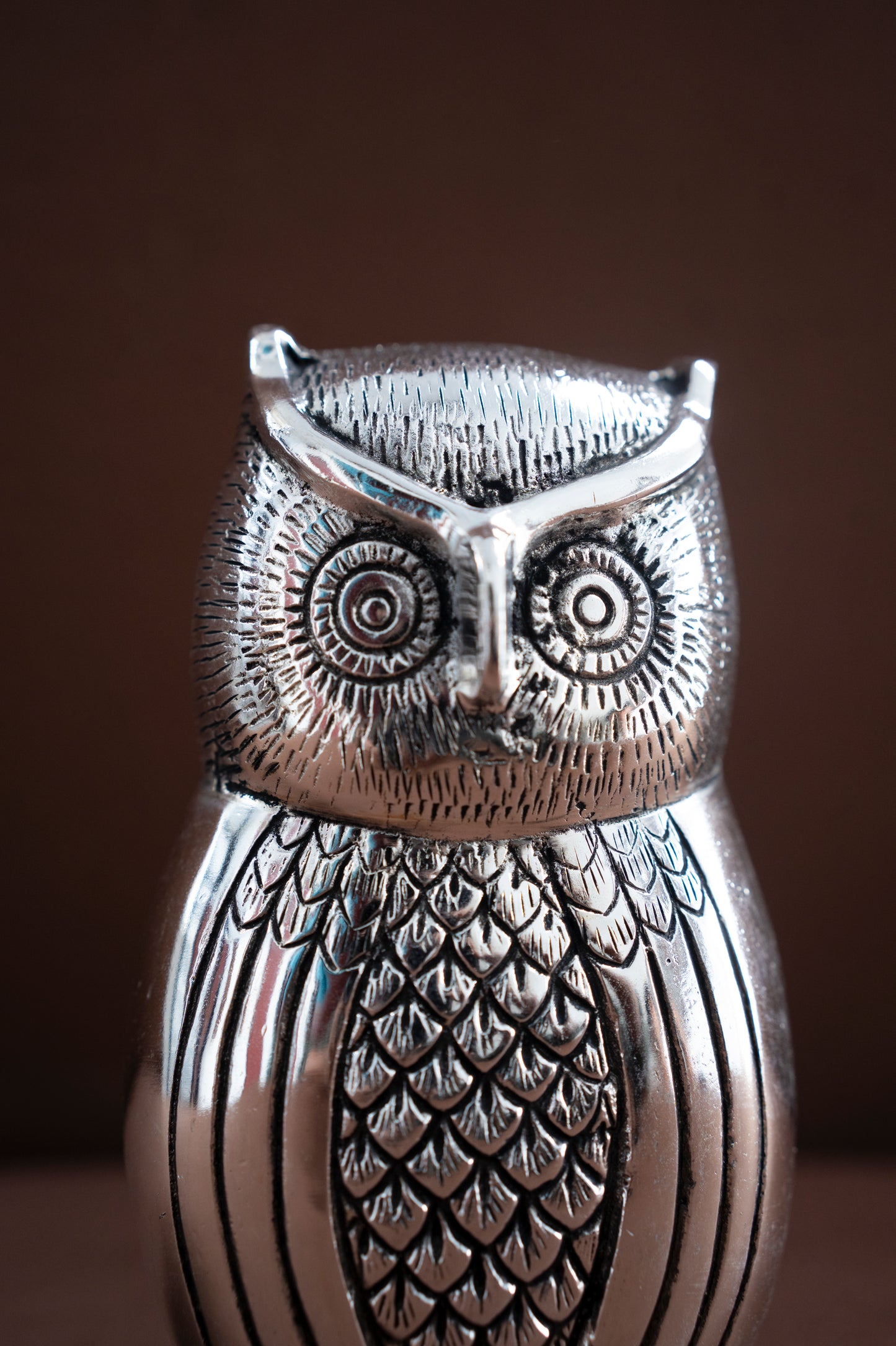Auspicious Owl Statue
