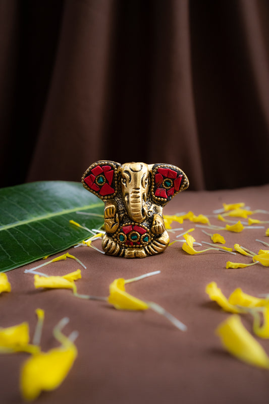 Stone Work of Ganesh & Owl - Pitaltamba