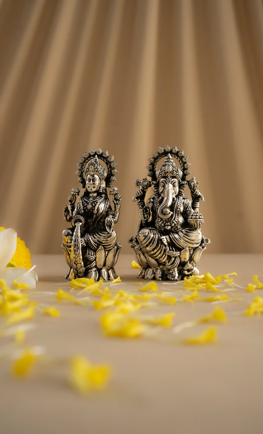 Laxmi Ganesh Pair - Pitaltamba