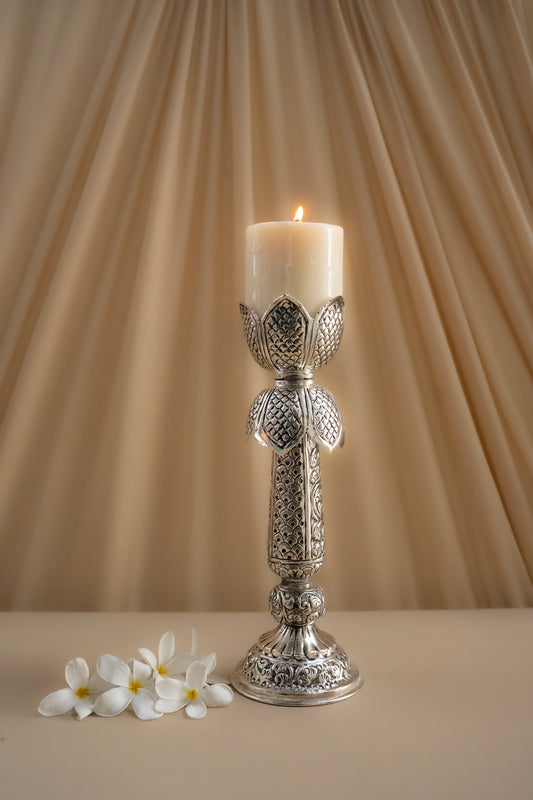 lotus candle stand