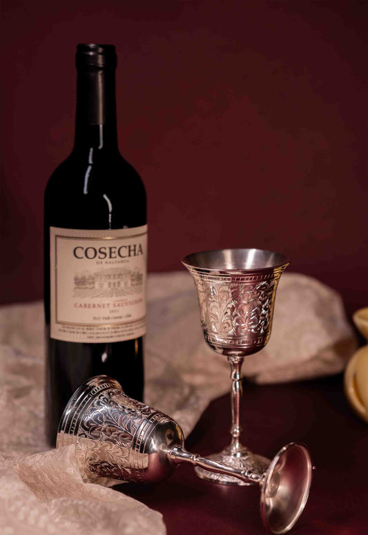 Wine Chalice / Wine Goblet Set (Set Of 2) - Pitaltamba