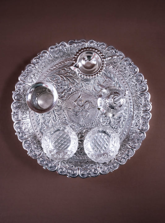 Puja Thali With Ghungroo