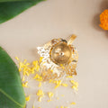 Leaf Brass Diya - Pitaltamba