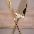 Cake Serves Spoon & Knife Set