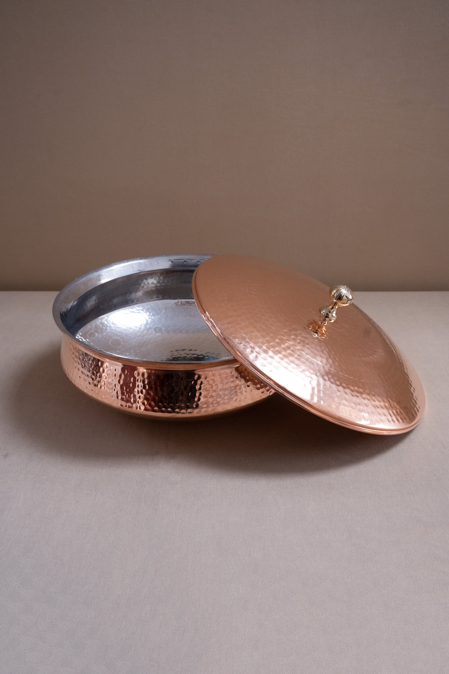 Biryani Handi With Copper Lid