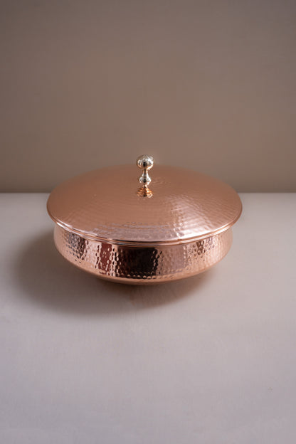Biryani Handi With Copper Lid