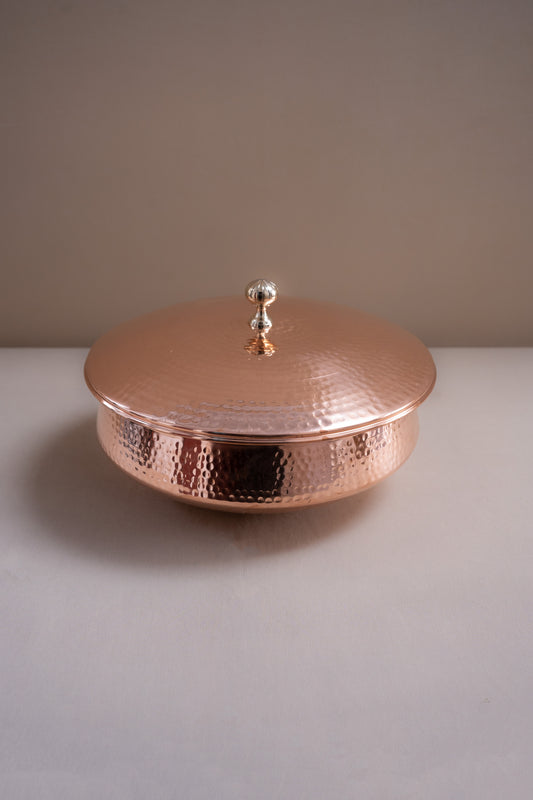 Biryani Handi With Copper Lid