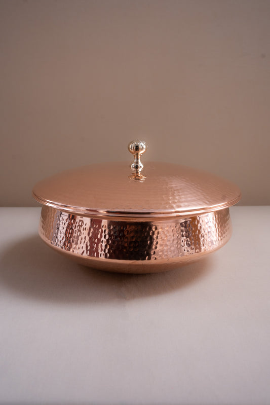 Biryani Handi With Copper Lid