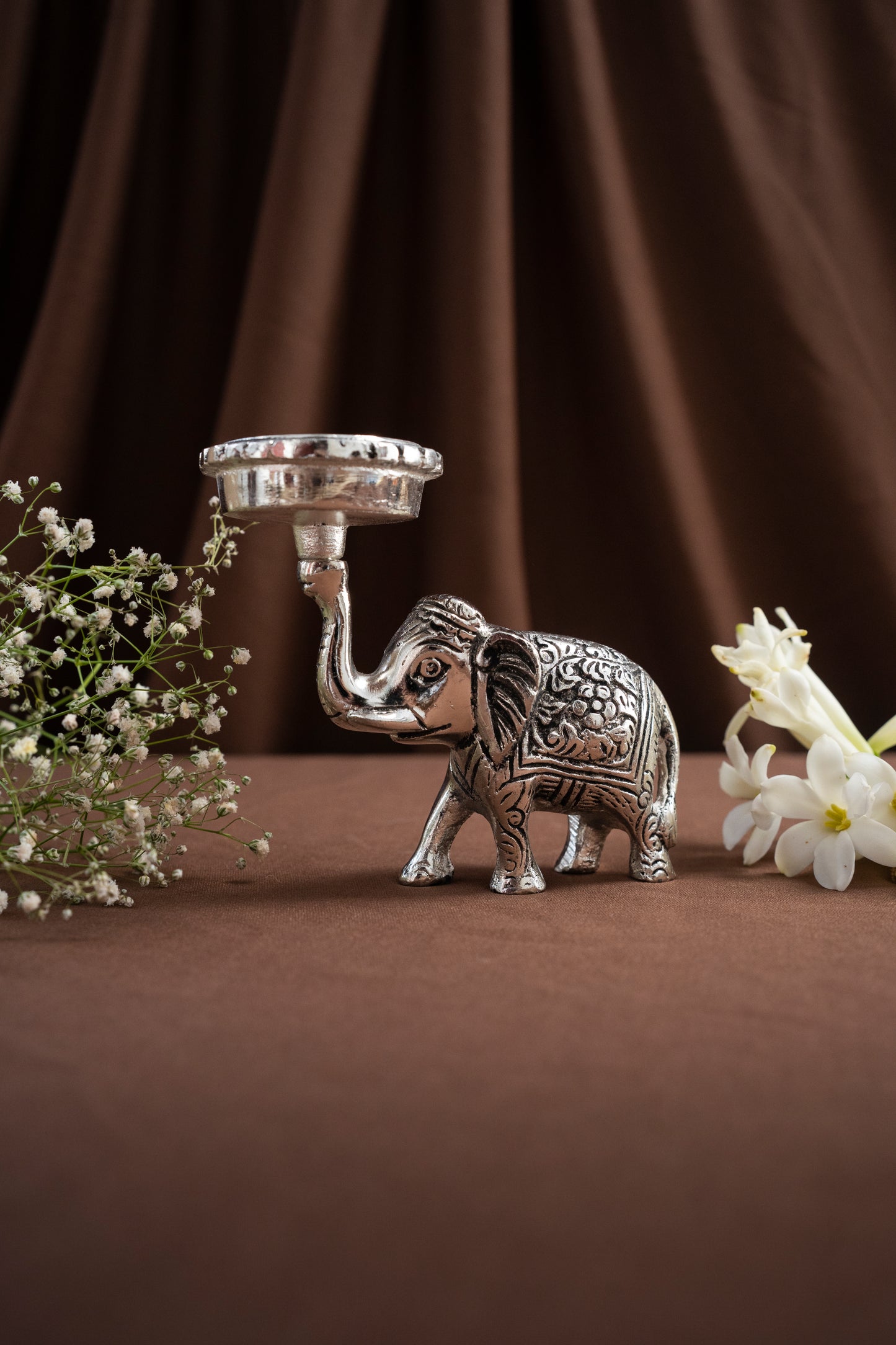 Auspicious Elephant T Light - Pitaltamba