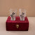 Pair Of Silver Antique Work Cooldrink Glasses With Bottom Carving