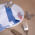 Elegant Butterfly-Shaped Napkin Rings Set