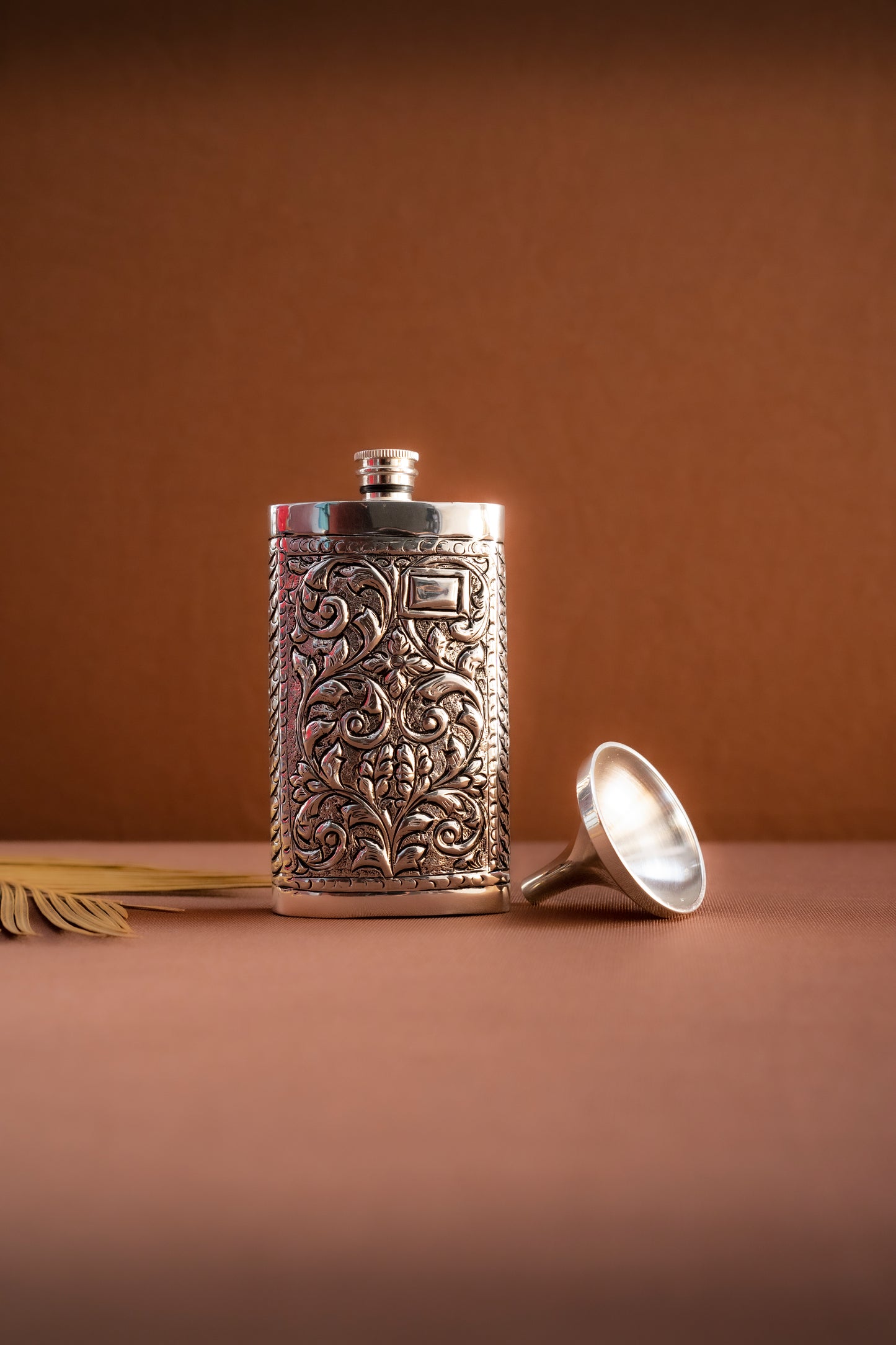Hip Flask With Funnel
