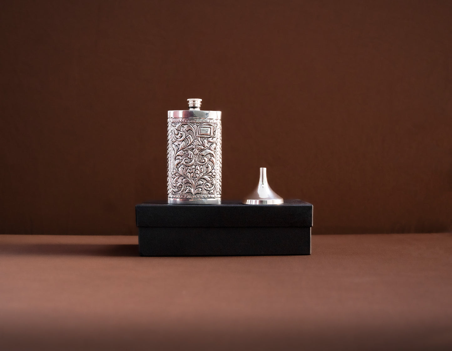 Hip Flask With Funnel