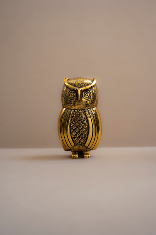 Auspicious Owl Statue