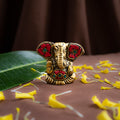 Stone Work of Ganesh & Owl - Pitaltamba