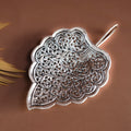 Leaf Platter with Pankhi (Combo Set) - Pitaltamba