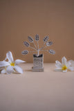 Silver Plated Tulsi Plant