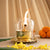Akhand Diya With Adjustable Wick And  Borocilate Glass - Pitaltamba