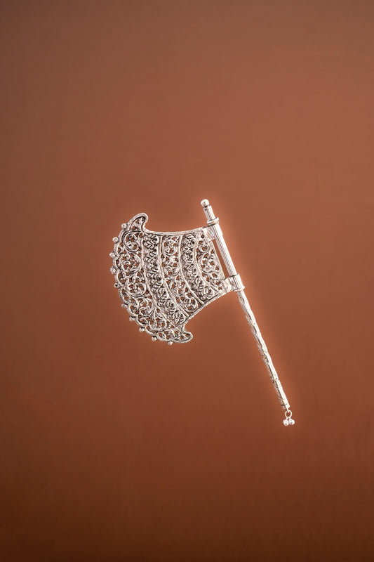 Leaf Platter with Pankhi (Combo Set) - Pitaltamba