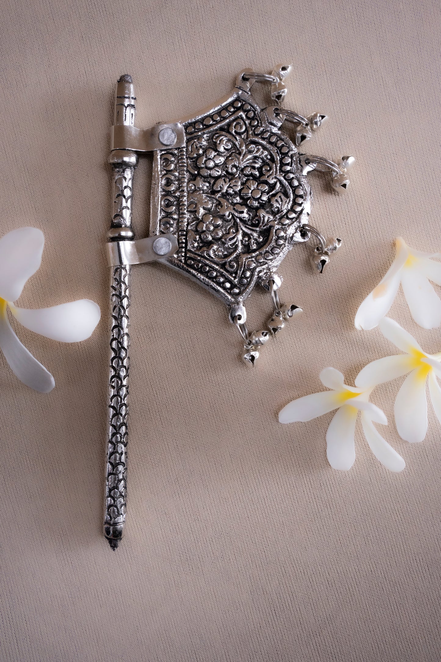 Small Sized Hand Carved Pankhi