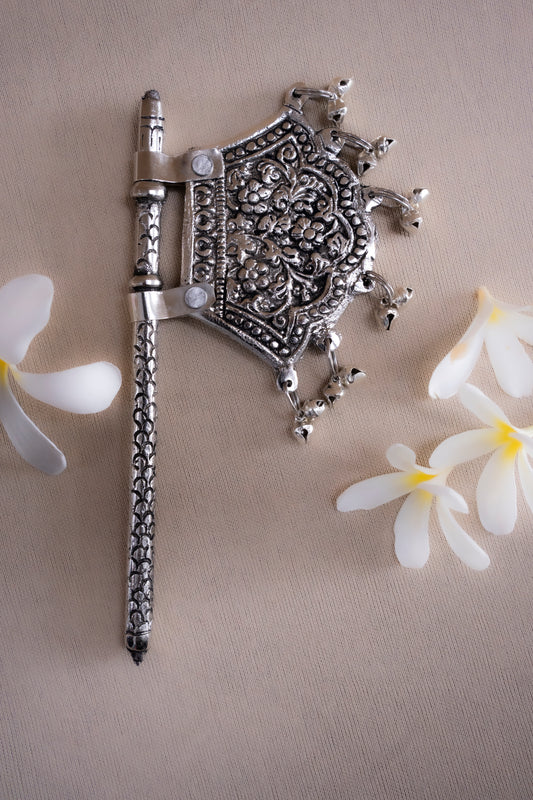 Small Sized Hand Carved Pankhi