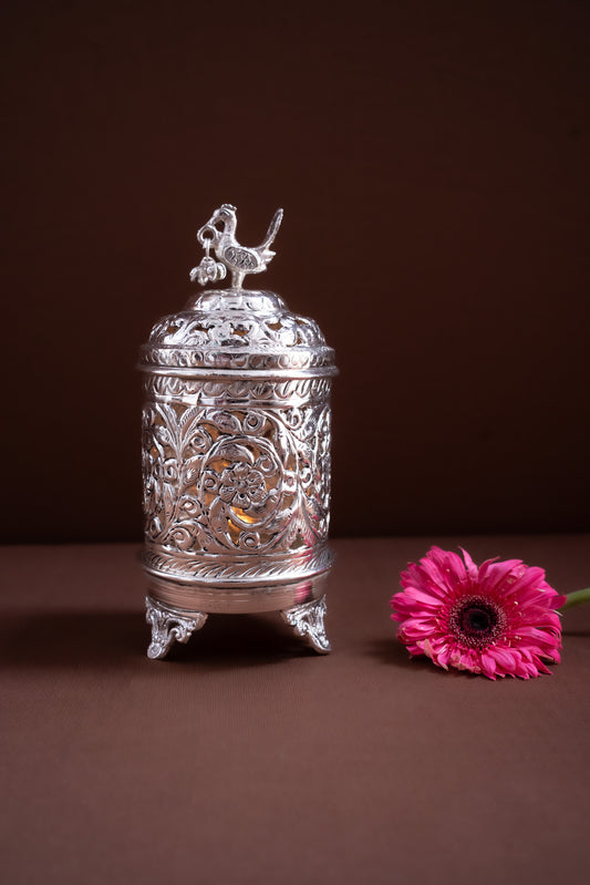 Peacock Akhand Diya / Tea Light Holder