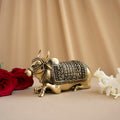 Nandi With Carving Vastu Compliant - Pitaltamba