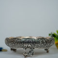 Peacock Urli With Intricate Carvings