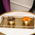 Golden Serve Tray
