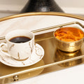 Golden Serve Tray