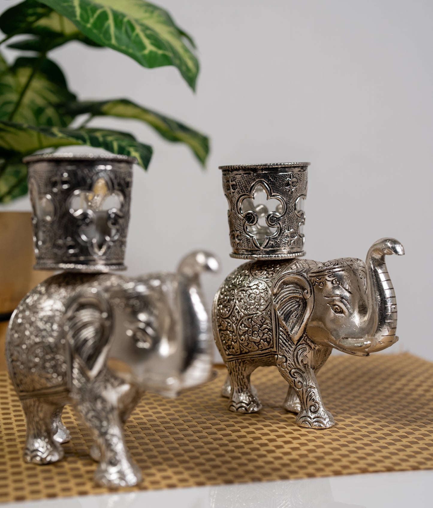 Elephant Tea Light Holder