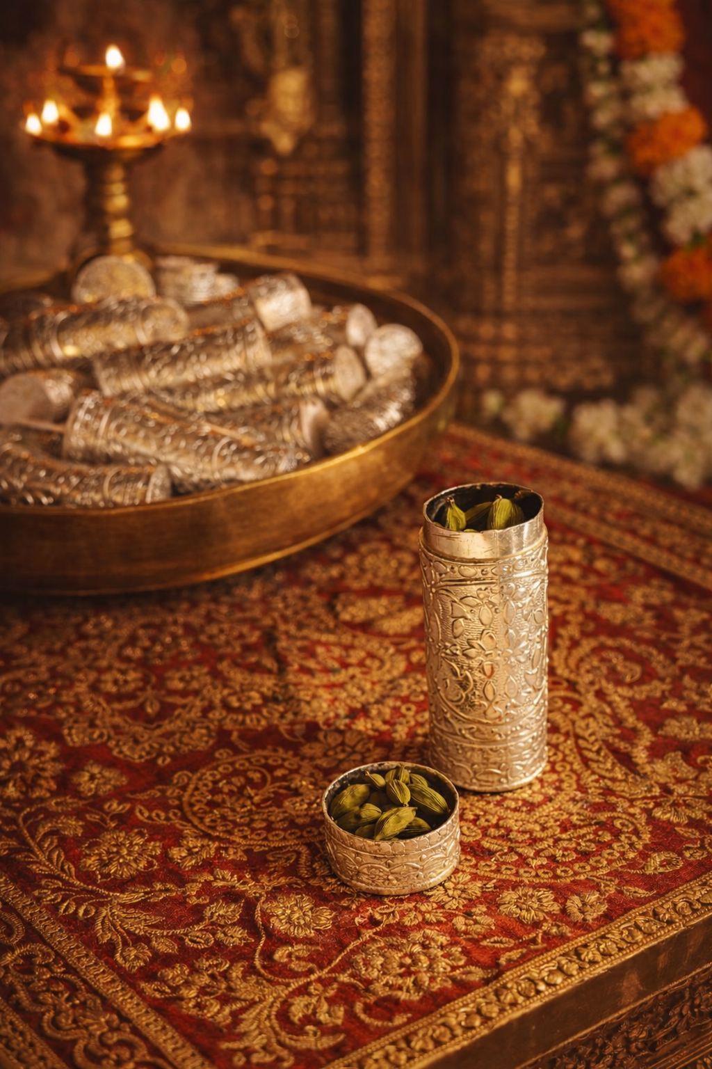 Kesar & Elaichi Dibbi - Pitaltamba