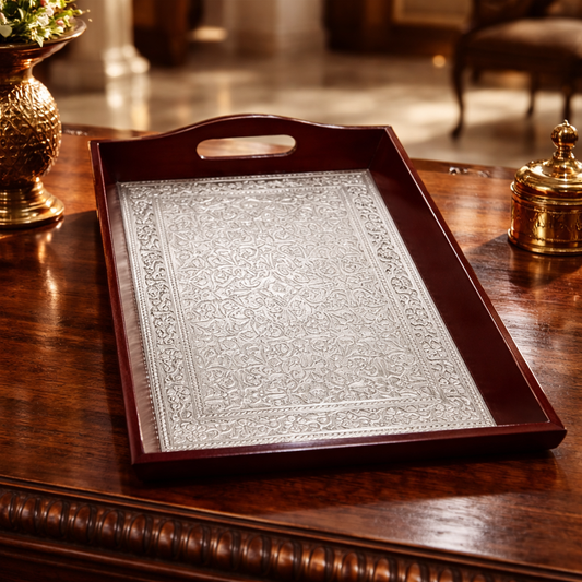 New & Exclusive Wooden Tray Set (Set of 3) - Pitaltamba