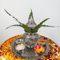 Haldi Platter With Mangal Kalash