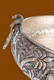 Jungle Theme Urli With Intricate Carvings