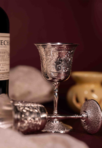 Wine Chalice / Wine Goblet Set (Set Of 2) - Pitaltamba
