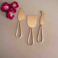 Cheese Serve Spoon & Knife Set