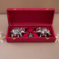 Ganesh Idol With Pair Of Elephants - Pitaltamba