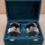 Silver Border Glass Set Of Two Jars - Pitaltamba