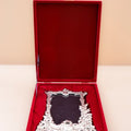 Silver-White Metal Rectangular Photo Frame - Pitaltamba