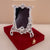 Silver-White Metal Rectangular Photo Frame