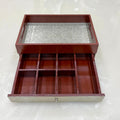 New & Exclusive Wooden Tray With Drawer - Pitaltamba