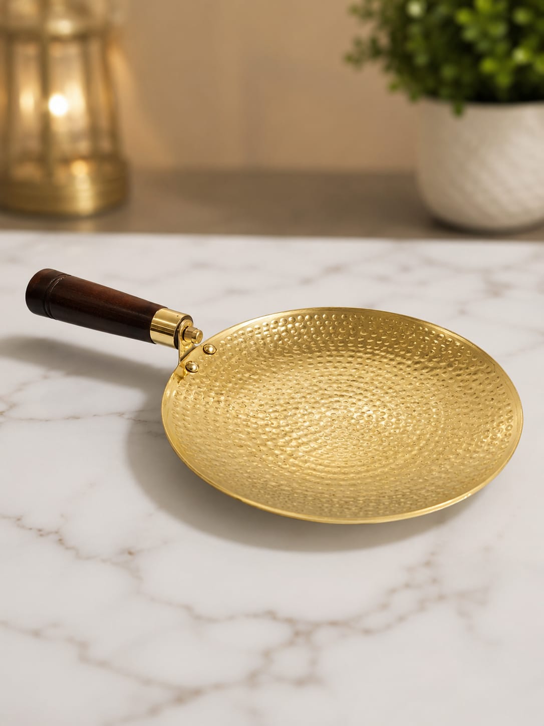 Multipurpose Tawa with Wooden Handle