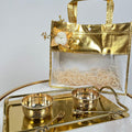 Golden Serve Tray