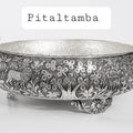 Jungle Theme Urli With Intricate Carvings