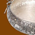 Jungle Theme Urli With Intricate Carvings
