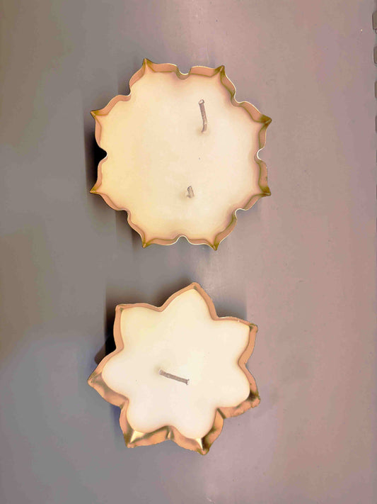 Lotus Urli Candle - Decorative Wax Candle - Pitaltamba