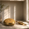 Brass Chakla & Belan (Rolling Pin) Set