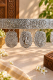 Long foldable Bandharwar Toran with traditional hanging motifs