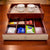 New & Exclusive Wooden Tray With Drawer - Pitaltamba